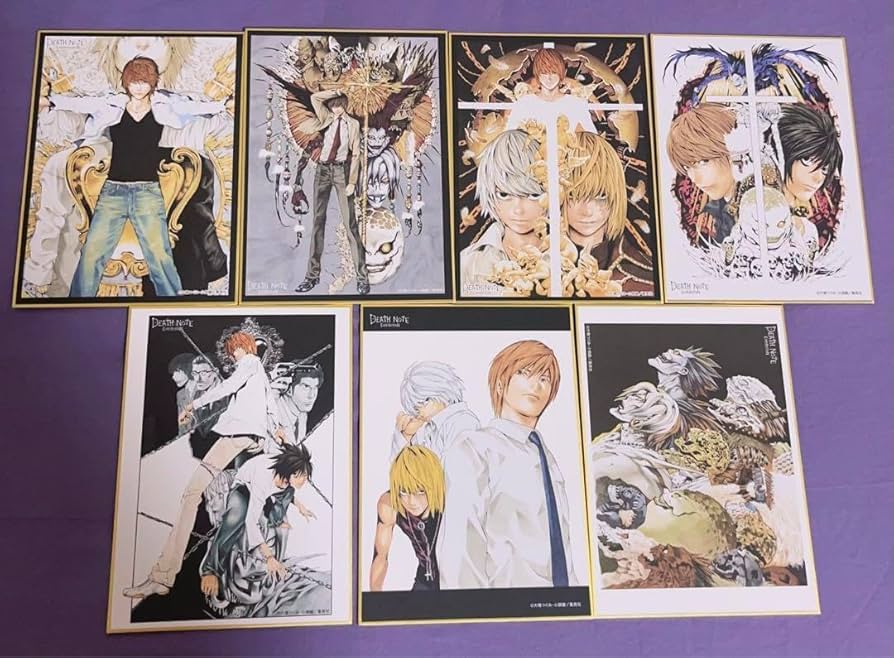 デスノート トレカ スーパーレア 夜神月 魅上照 メロ ニア 貴重 SP