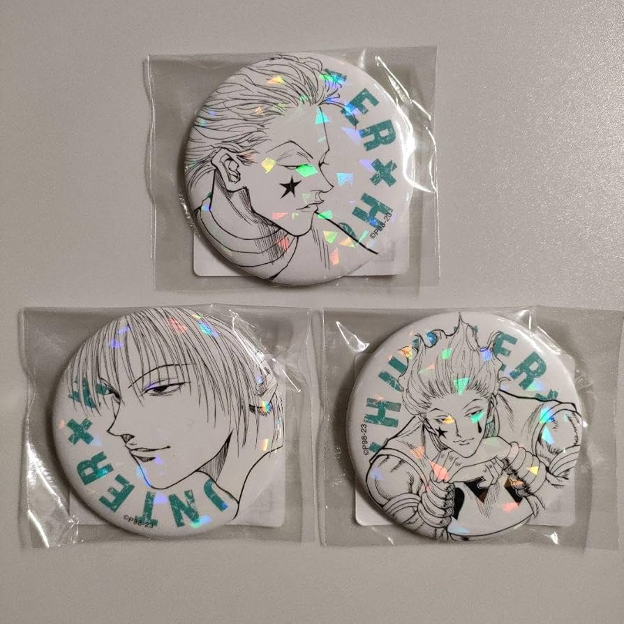 HUNTER×HUNTER ヒソカ オールスター缶バッジ 8枚 ハンターハンター