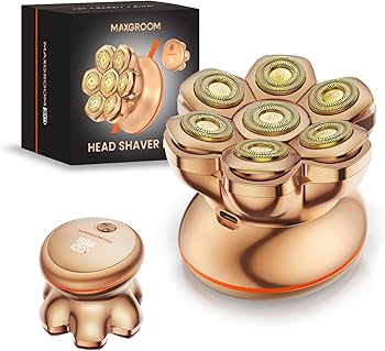 Amazon | MAXGROOM スキンヘッド用シェーバー 7Dスキンヘッド