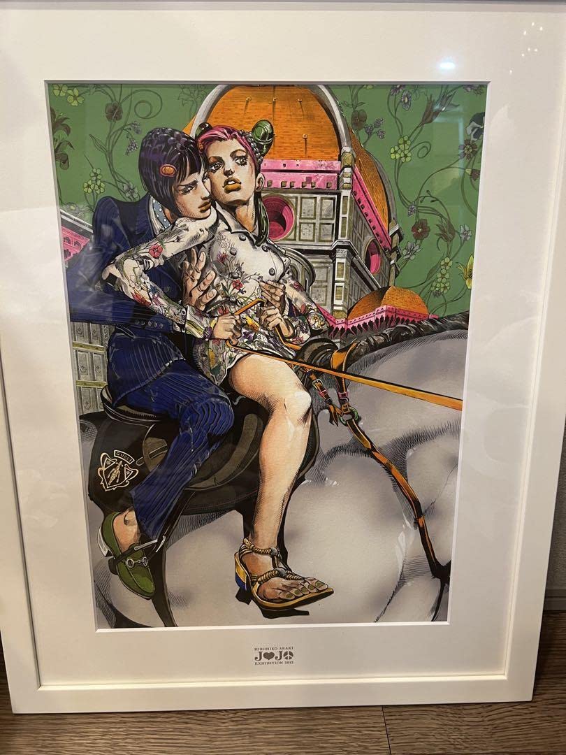 ジョジョ展2012 複製原画 ブチャラティ 徐倫 GUCCI 参考価格】限定