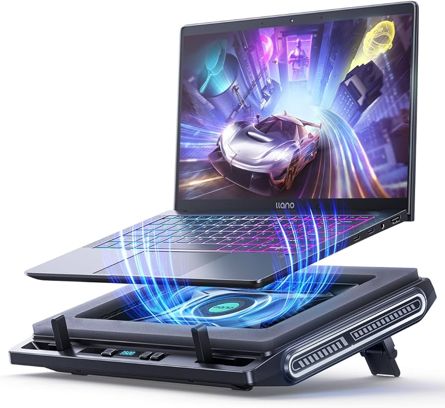Amazon.com: llano Laptop Cooler, Gaming Laptop Cooling Pad with