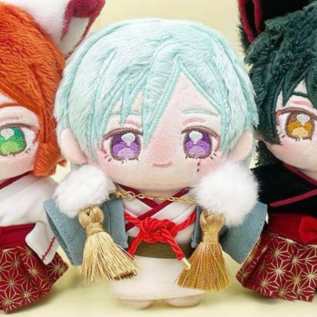 ぬい服 いつぬい おきがえシリーズ はれやか 着物 セット 青緑