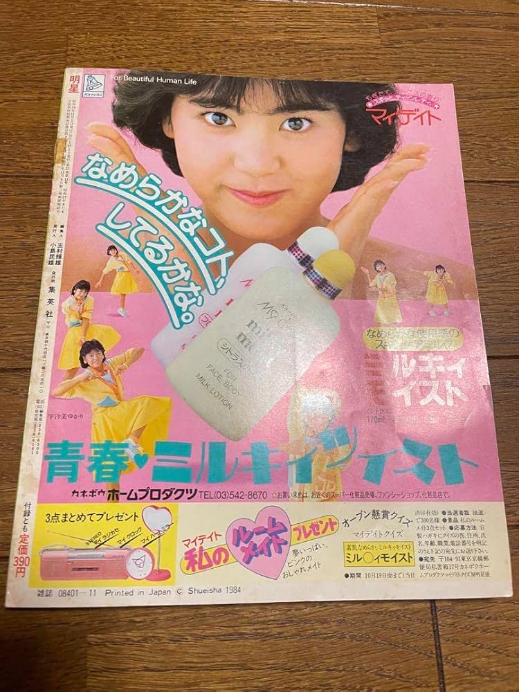 ☆ 中森明菜 ☆チェッカーズ ☆ 藤井フミヤ ポスター 昭和レトロ 80