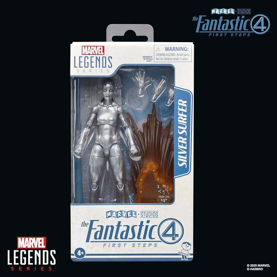 Amazon.com: Marvel Legends Series Silver Surfer, The Fantastic