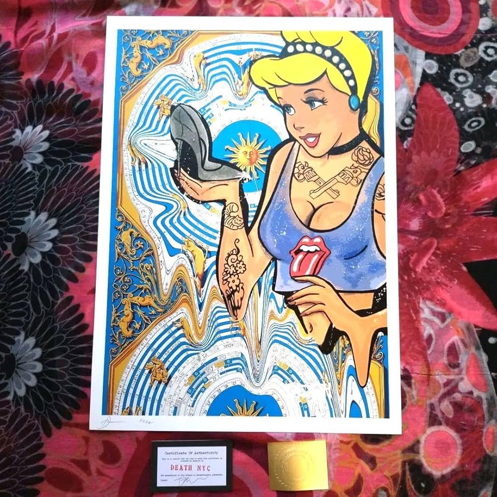 death nyc 世界限定100枚 白雪姫 ディズマランド OBEY death nyc 世界