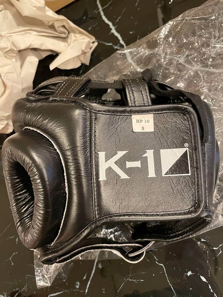 K-1 ヘッドギア バー付き Lサイズ ブラック K-1 ヘッドギア バー付き