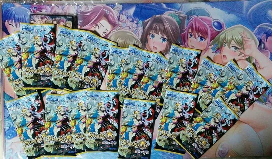 遊戯王 デュエロイド 公式 プレイマット 真崎杏子 十六夜アキ 天上院