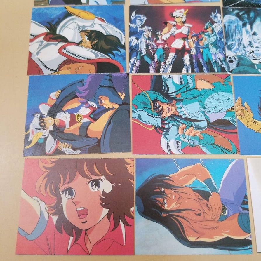 聖闘士星矢 アマダ 大判シール カードダス バラ売り不可！！ 昭和