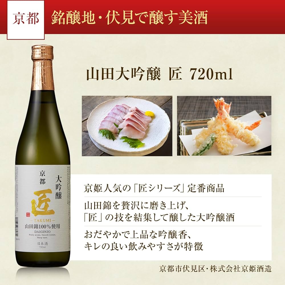 Amazon.co.jp: 世界鷹 日本酒 金賞 大吟醸 飲み比べセット (720ml × 5