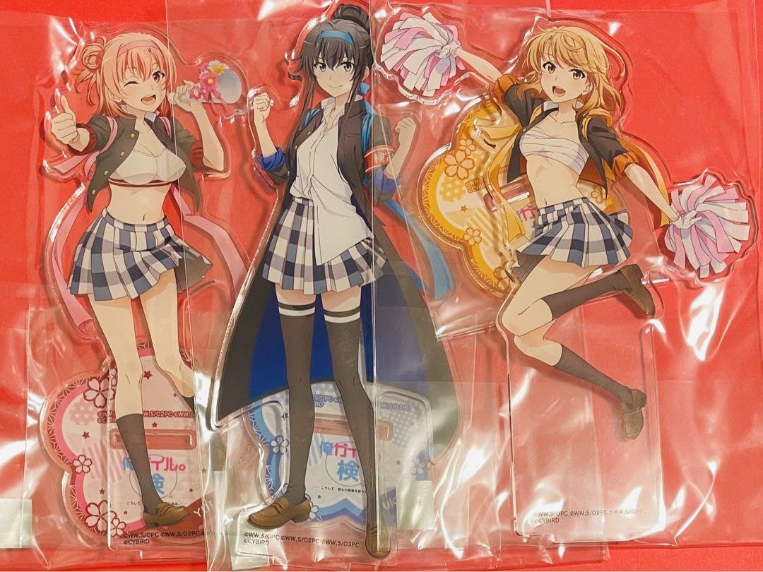 きゃらっ 俺ガイル 全16種完全フルコンプメイドVer.Lサイズアクリル