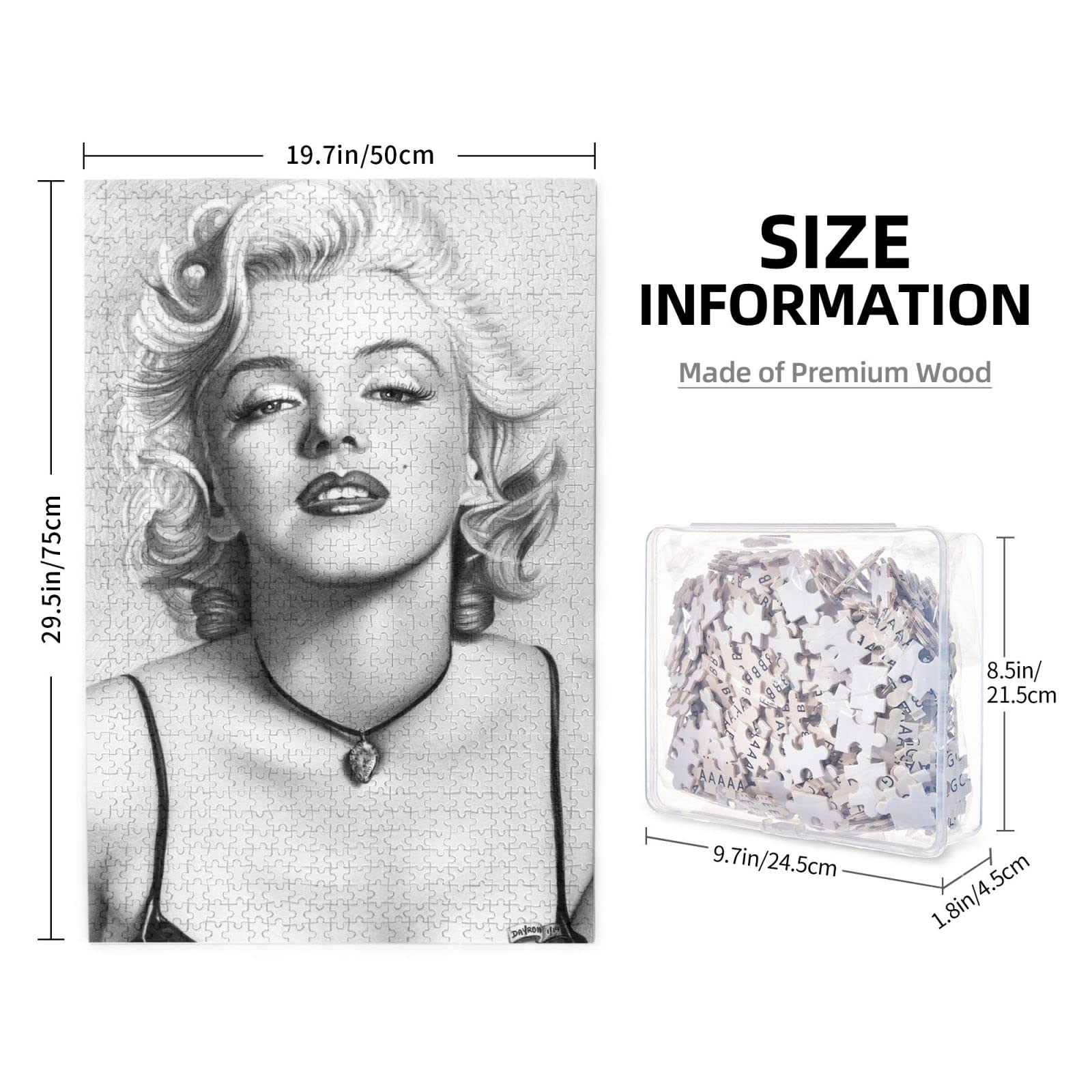 希少 マリリンモンロー まなざし ジグソーパズル 入手困難 希少