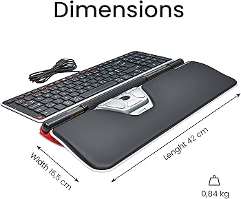 Amazon.co.jp: RollerMouse レッド プラス ワイヤレス (0.4 gHZ