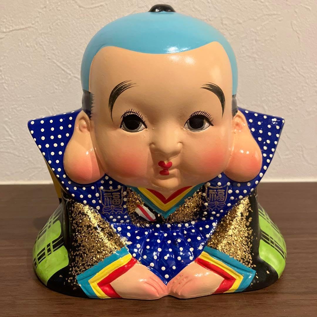 福助 貯金箱 Amazon.co.jp: ザク助 福助＋ザク・COMME CA FUKUSUKE貯金箱 :