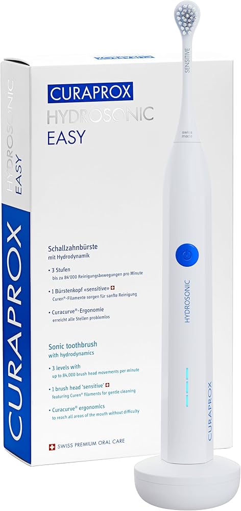 Amazon.com: Curaprox Hydrosonic Easy Sonic Toothbrush – for Daily