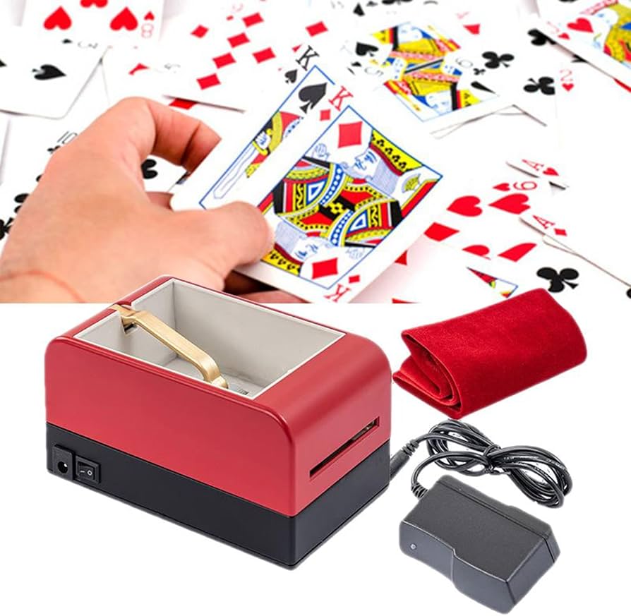 Amazon.co.jp: スマートトランプディーラー、360°回転ユニバーサル自動