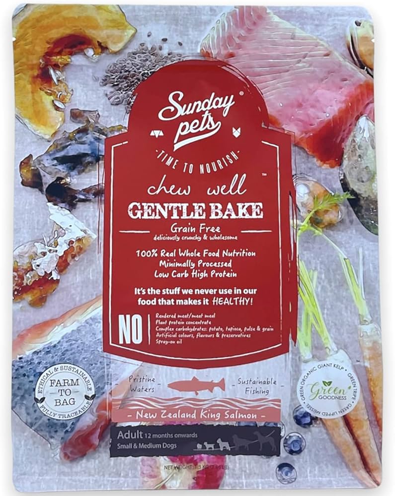 Amazon.co.jp: サンデーペッツジェントルベイク キングサーモン with