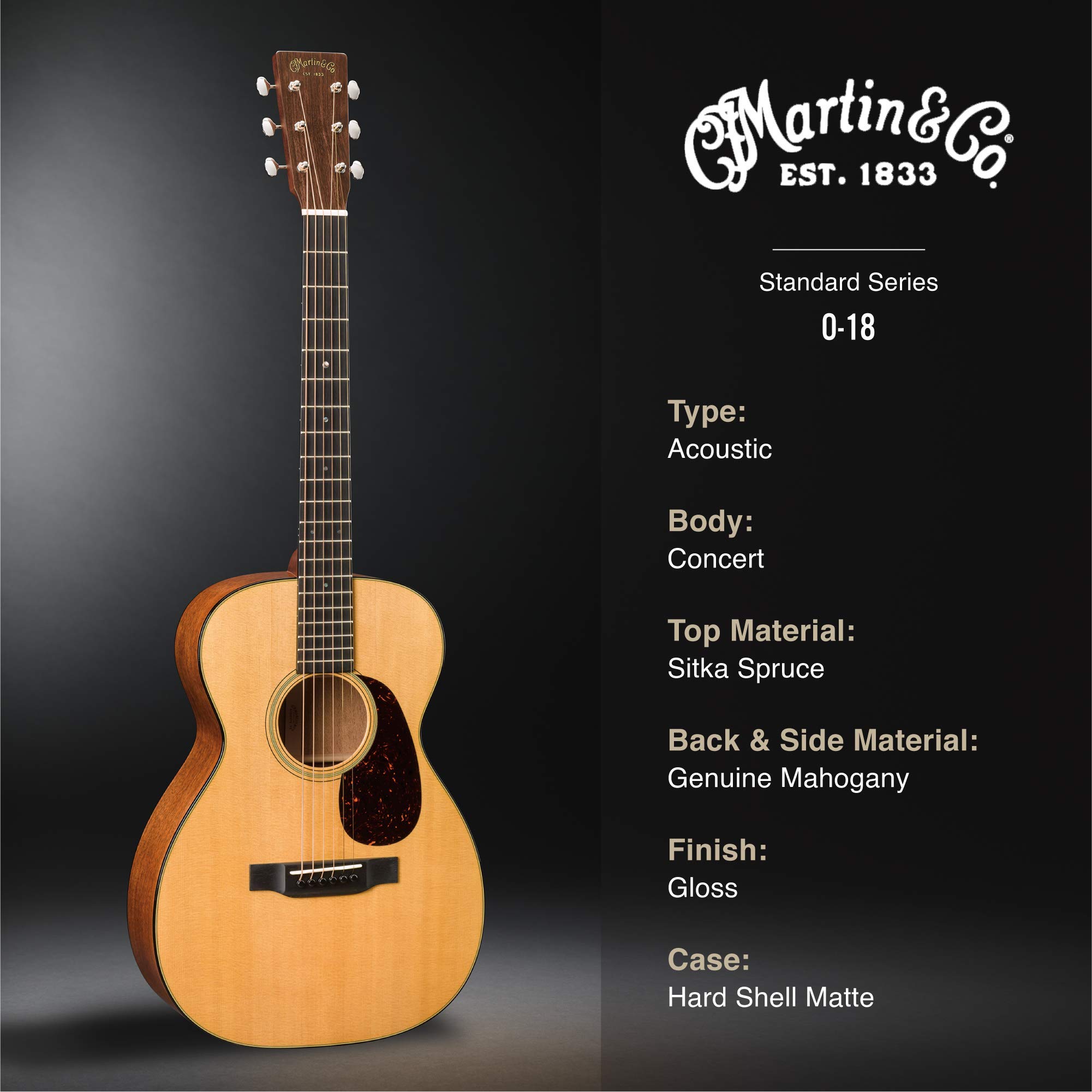 Amazon | Martin アコースティックギター Standard Series 000-18