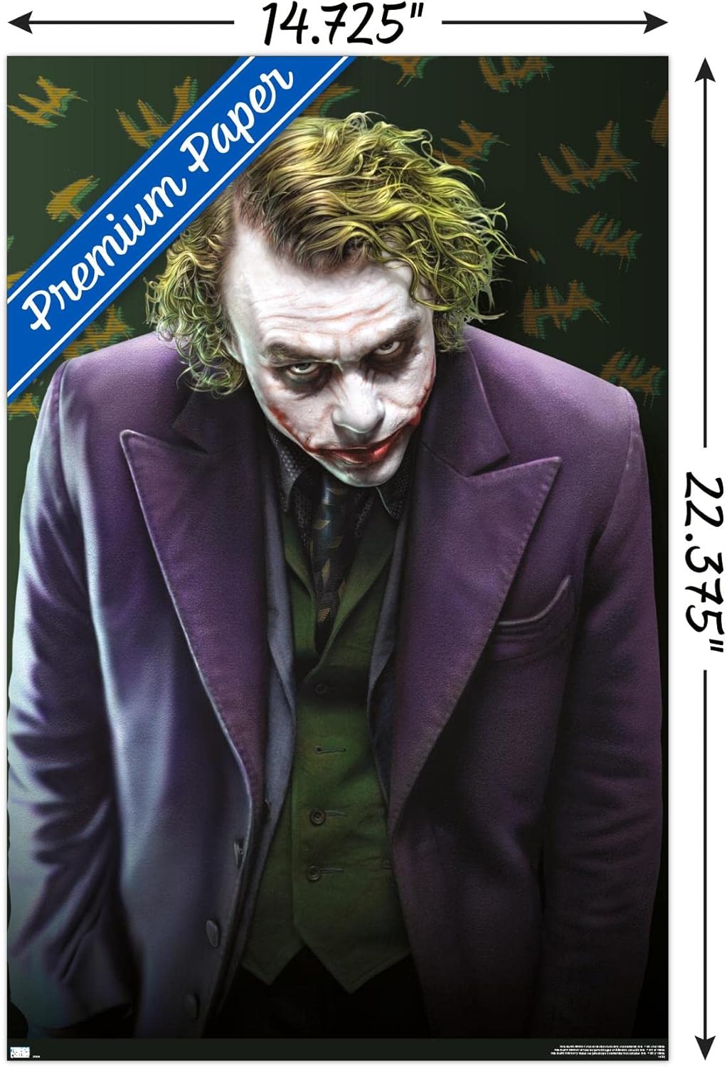DC Comics - ジョーカー - ダークナイト ウォールポスター joker ポスター