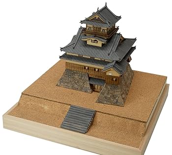 送料無料】ウッディジョー 木製建築模型 1/150 松山城 | アート・工作