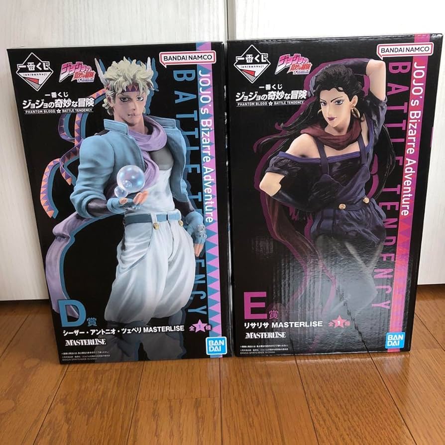 ジョジョ一番くじシーザージョセフリサリサフィギュア