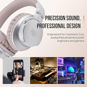 Amazon.com: Linsoul Kiwi Ears Division Over Ear Headphone,40mm