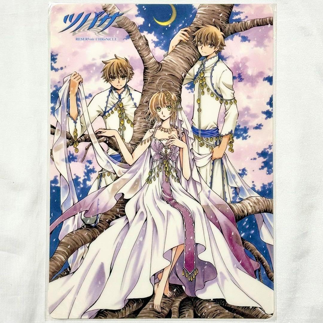 CLAMP ツバサ クリアファイル 下敷き セット 小狼 サクラ 黒鋼 ファイ