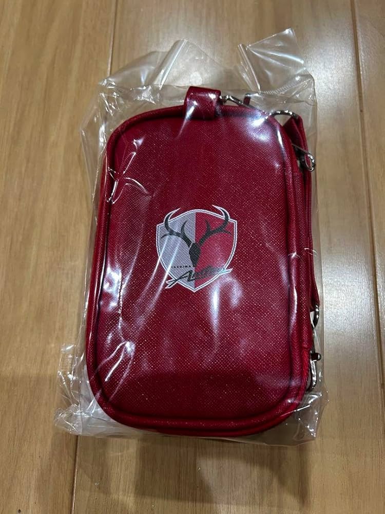 鹿島アントラーズ 金属製4連チアホーン ケース付 1セット （その2