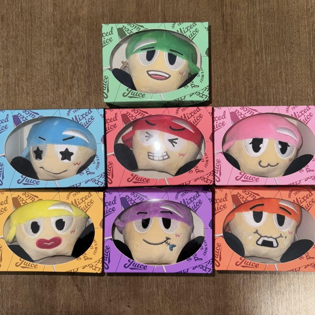 ジャニーズWEST WEST. ぶらさげるヤツ ヤツぬい 7人 7体 セット west