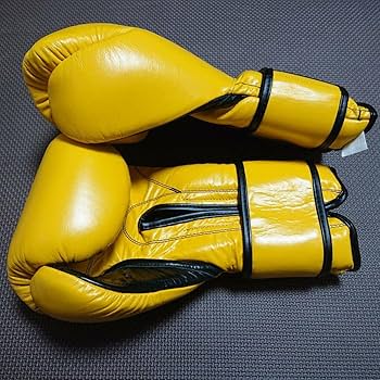 REYES製 レイジェス フェースガード イエロー 本皮 Reyes（ボクシング