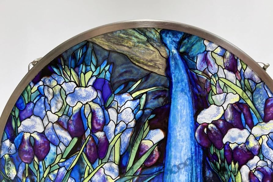 ルイス・C・ティファニー ステンドグラス 【滝】 Amazon.co.jp: 貴重