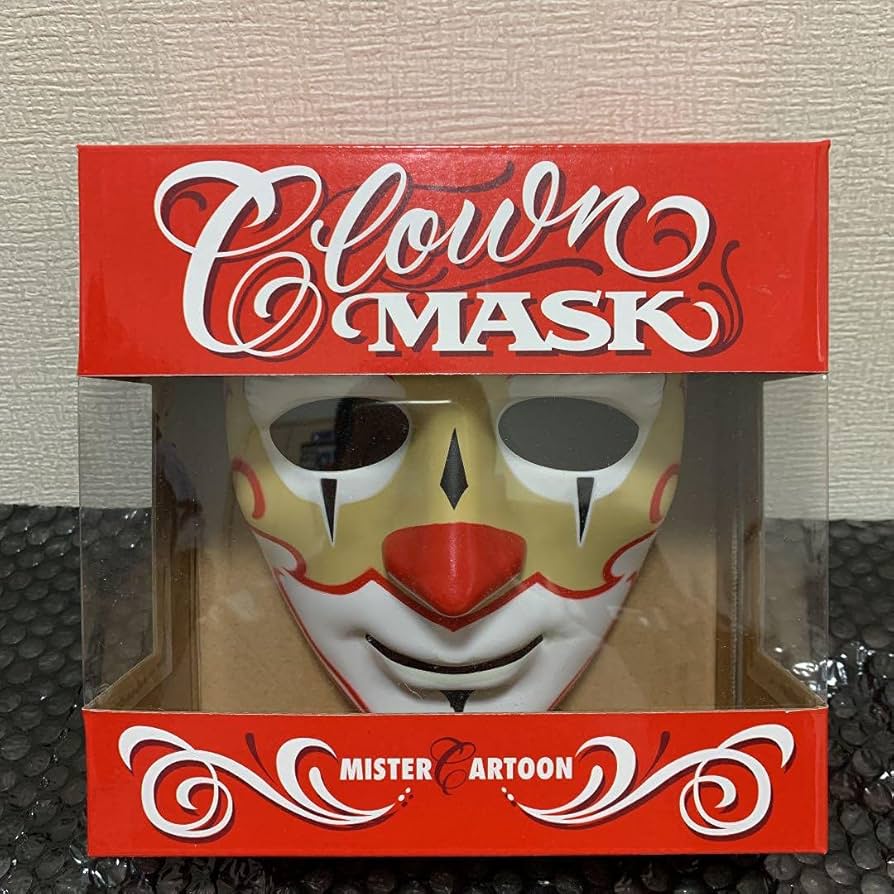 Amazon.co.jp: Mister cartoon Clown mask ミスターカートゥーン