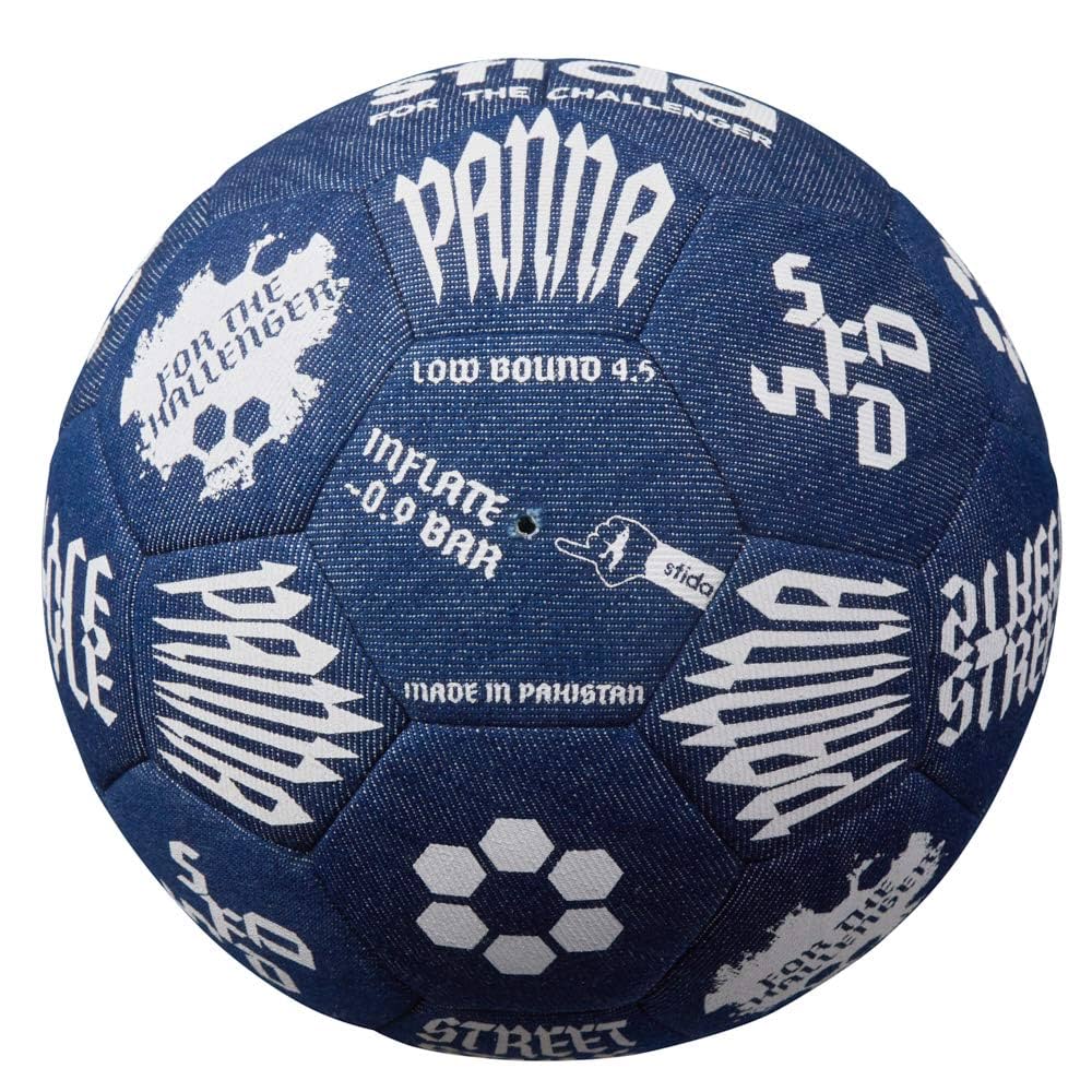 MONTA オリジナルストリートサッカーボール 水色 MONTA オリジナル