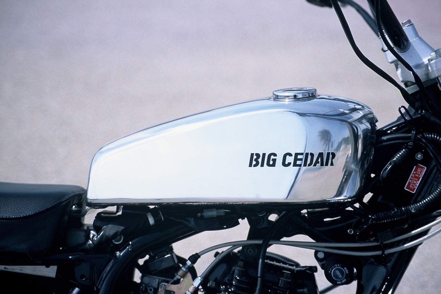 送料無料】エイプ用アルミタンクビッグシーダーTW200にも使用可能