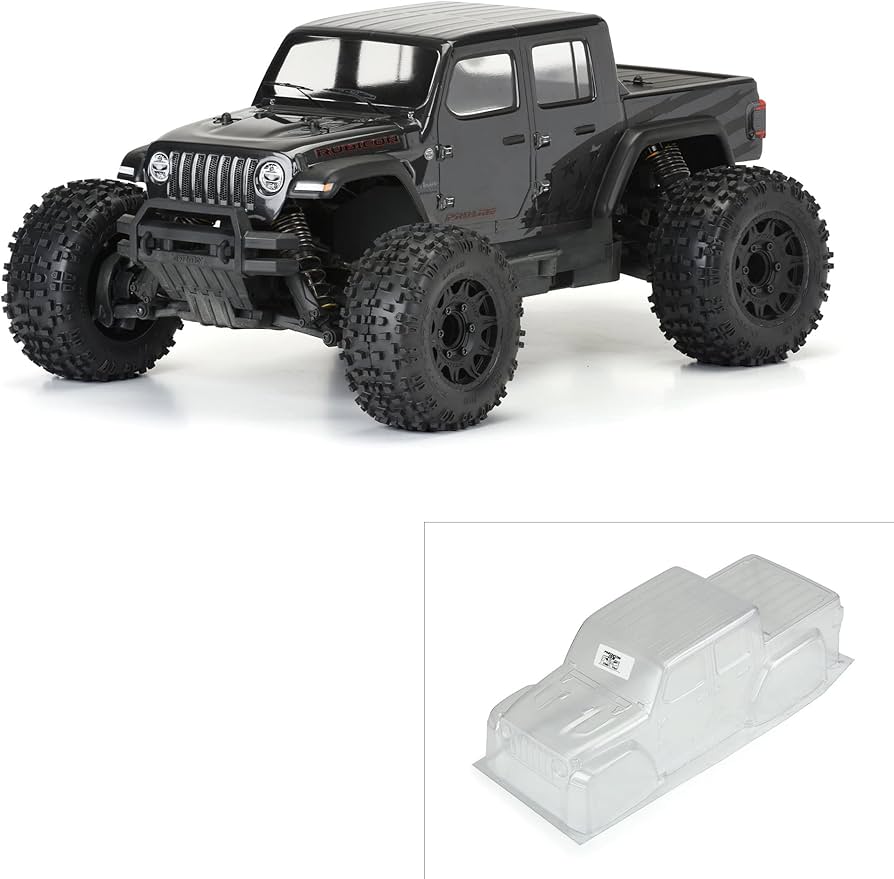 Pro-Line Racing 1/10 Jeep Gladiator Rubicon Clear Body Granite