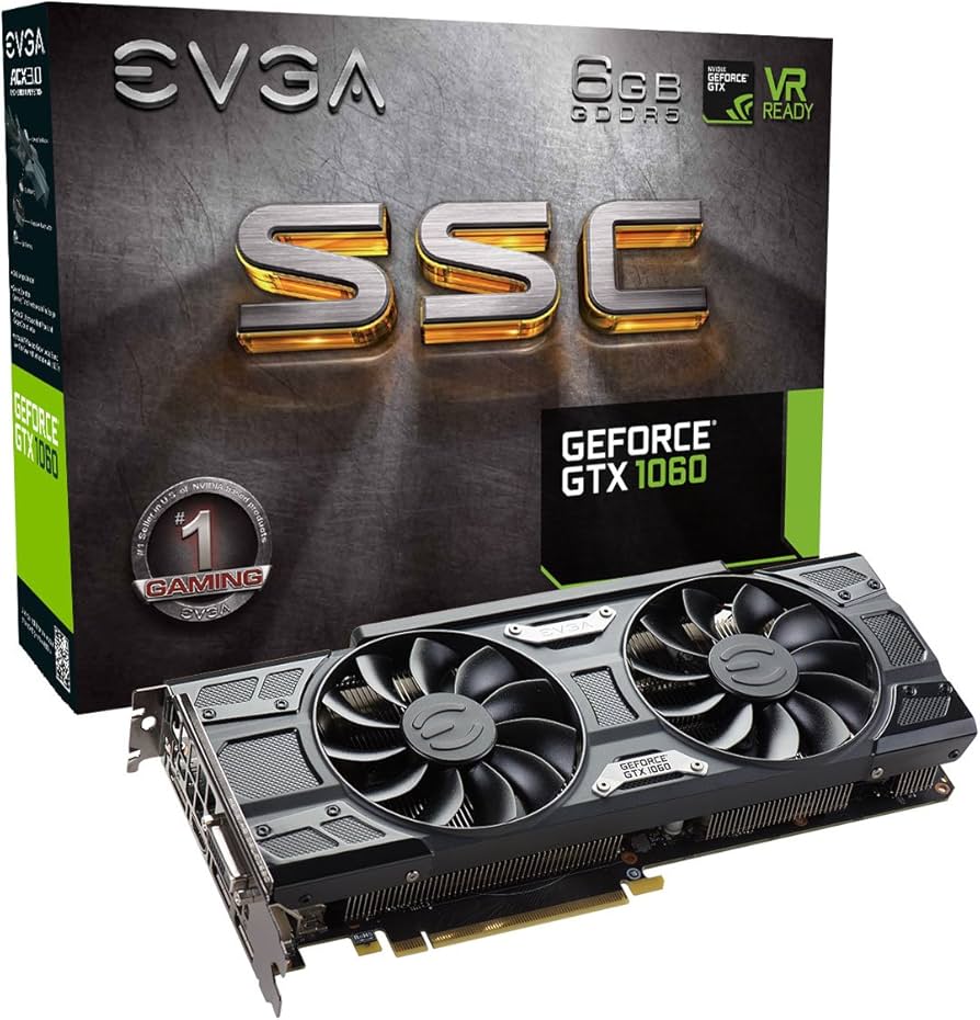 Amazon.com: EVGA GeForce GTX 1060 SC GAMING, ACX 2.0 (Single Fan
