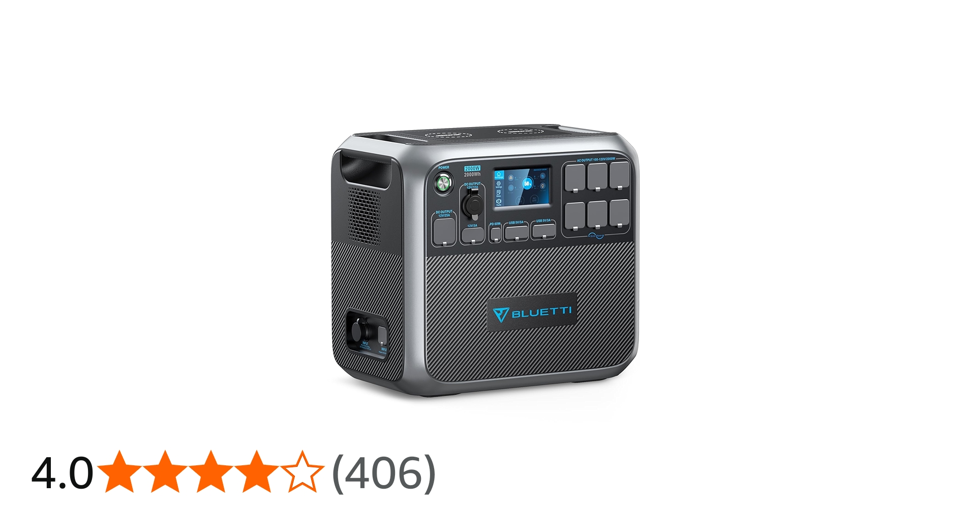 Amazon.co.jp: BLUETTI ポータブル電源 AC200P 大容量2000Wh AC高出力