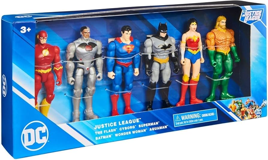 Amazon.co.jp: DC Justice League Flash サイボーグ スーパーマン