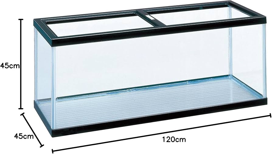 Amazon | GEX AQUARIUM マリーナガラス水槽120cmスリム MR-19N 黒枠