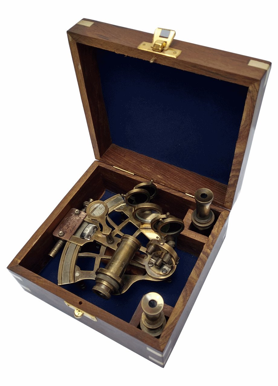 Amazon.co.jp: 真鍮航海六分儀ヴィンテージアンティークアストロラーベ