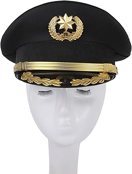 Amazon.co.jp: [happykoko] ポリス 警官 礼装 帽子 大人 コスプレ