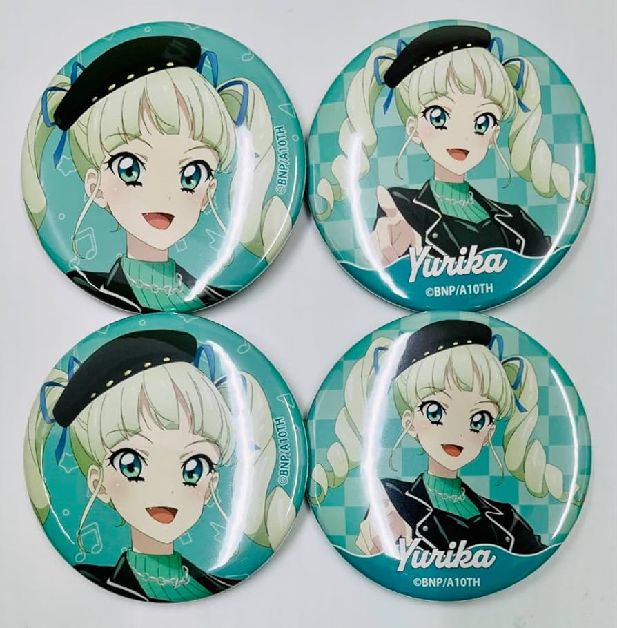 アイカツ 藤堂ユリカ ジュエリー缶バッジ あみあみ アニメイト｜Yahoo