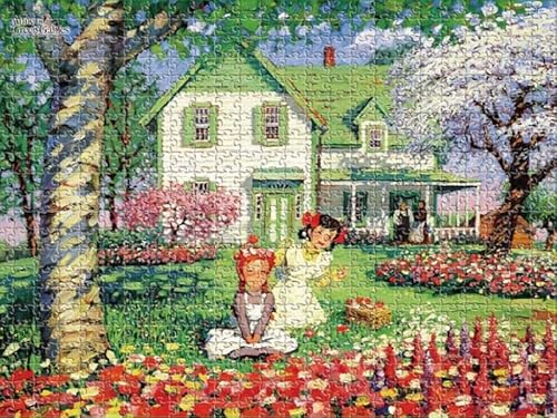赤毛のアン ジグソーパズル 1000ピース 果樹園 赤毛のアン