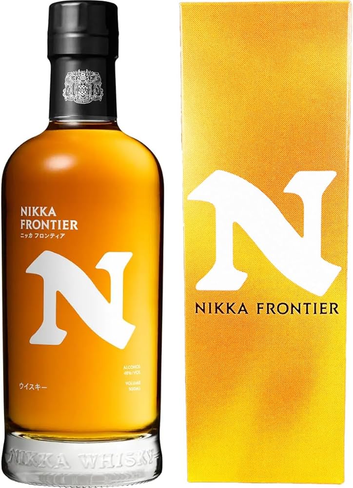 Amazon.co.jp: ニッカ フロンティア 箱付き ギフトボックス 500ml 48