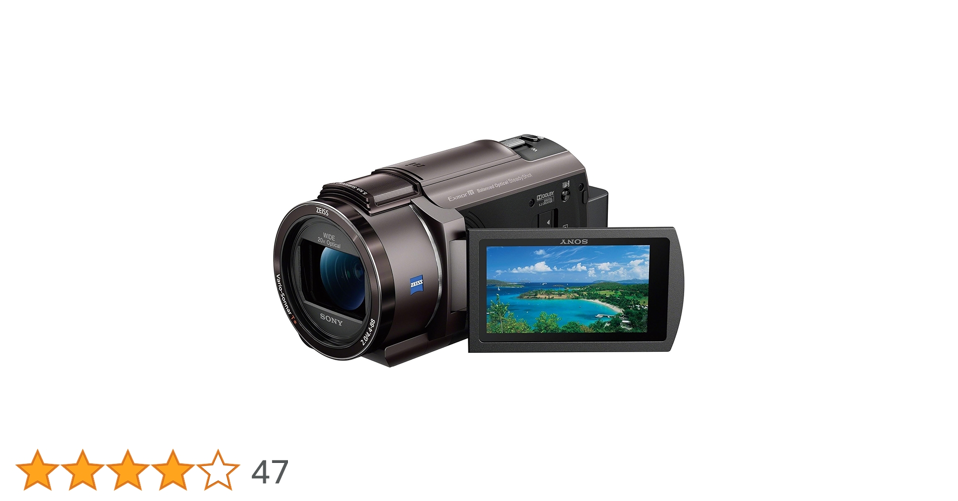 SONY 4K ビデオカメラ FDR-AX40 注文 FDR-AX40 | デジタルビデオカメラ