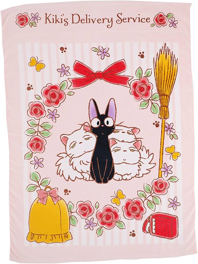 Amazon.co.jp: 丸眞 タオルケット 子供用 ジブリ 魔女の宅急便