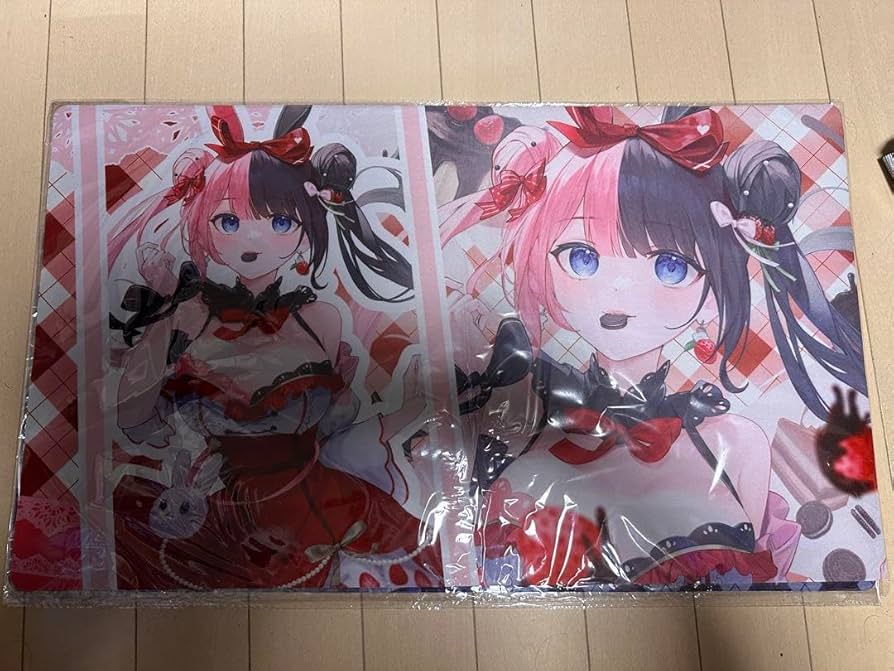 α1 ぶいすぽっ！ 胸元&苺&ドレス 橘ひなの スリーブ&プレイマット 橘