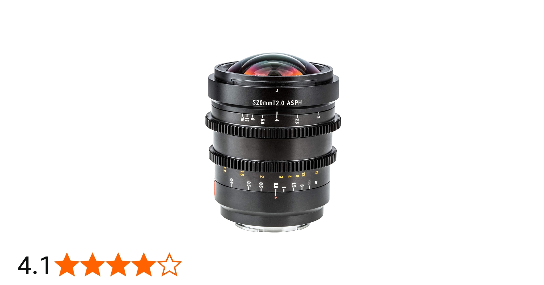 Amazon.co.jp: Viltrox S 0.8-inch (20-mm) T 2.0 ASPH Professional