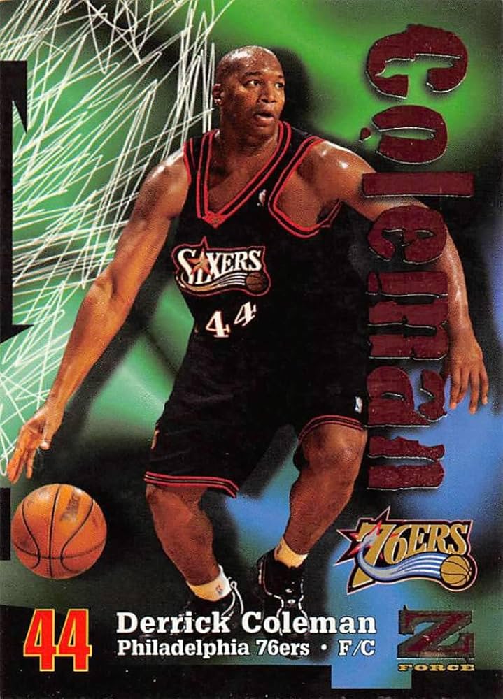 Amazon.com: 1997-98 Z-Force Basketball #138 Derrick Coleman