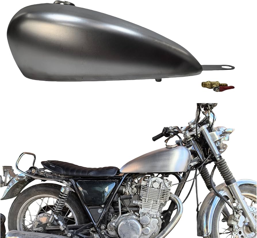 Amazon | ヤマハ SR400 500 1978-2015 1979 シルバー用オートバイ