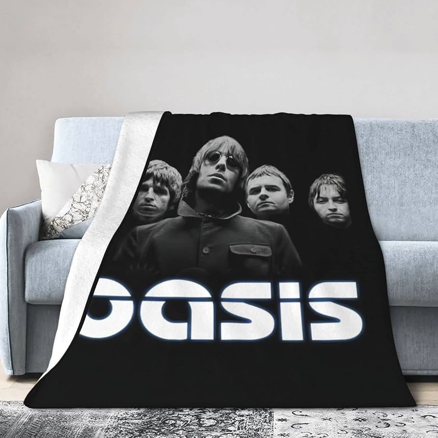 Amazon｜毛布 ブランケット オアシス OASIS バンド ひざ掛け blanket